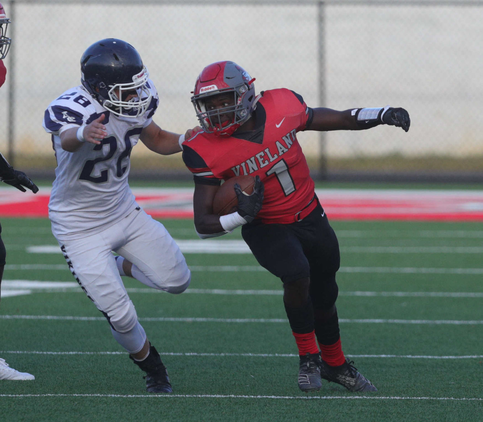 Vineland vs Atlantic City football game